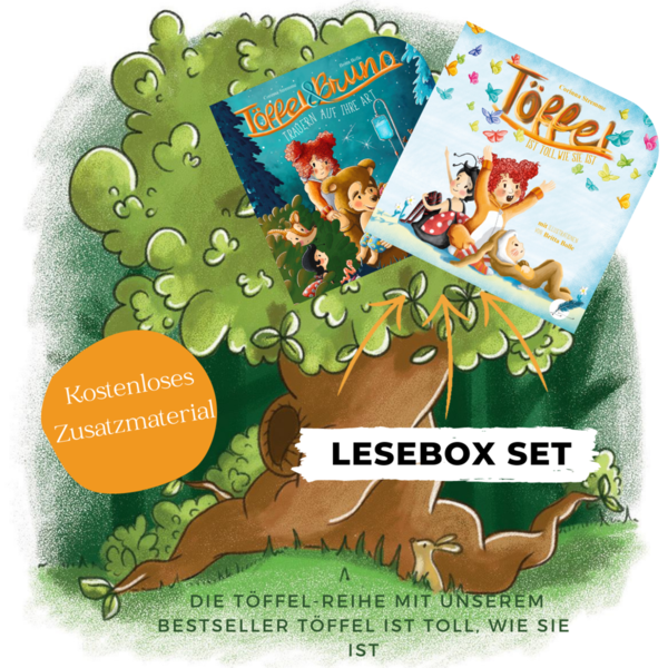 Lesebox-Set: Komplette Töffel-Reihe